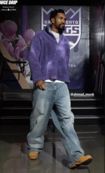 Louis Vuitton x Timberland 6" Boot Wheat Monogram worn by Malik Monk on the Instagram account @sixers