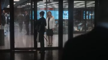 Polo Ralph Lauren Alandra Straight-leg Wool Pants worn by Alexandra Mullen (Lizzy Caplan) as seen in Zero Day (S01E03)