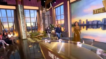 Zimmermann Tulle Maxi Skirt worn by Sunny Hostin as seen in The View on  February 25, 2025