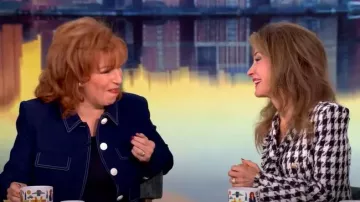 Veronica Beard Constantine Jacket worn by Joy Behar as seen in The View on February 25, 2025