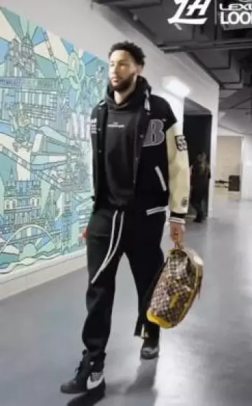 Nike Blazer Mid x Off White Grim Reaper worn by Ben Simmons on the Instagram account @cavs