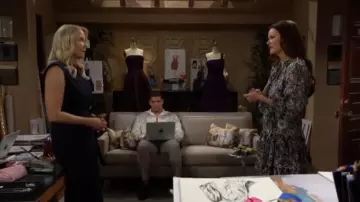 Kobi Halperin Kaye Dress in Coast Multi worn by Katie Logan (Heather Tom) as seen in The Bold and the Beautiful on February 14, 2025