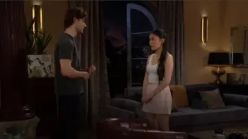 Favorite Daughter The I Feel Pretty Tank worn by  Luna(Lisa Yamada) as seen in The Bold and the Beautiful on February 14, 2025
