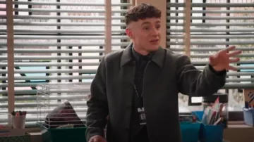 Uniqlo Oversized Shirt Jacket worn by Jacob Hill (Chris Perfetti) as seen in Abbott Elementary (S04E15)