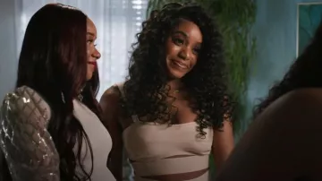 Moda Nova Lannette Sweater Vestido midi usado por Malika 'Kold' Wise (Sh'Kia Augustin) como se ve en Kold x Windy (S02E07)
