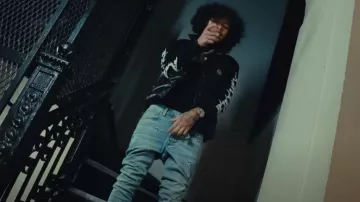 Moncler Noir 'Tibb' Doudoune porté par DD Osama à DD Osama - BLRRD BLRRD