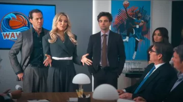 Ronny Kobo Darine Pantalones usados por Isla Gordon (Kate Hudson) como se ve en Running Point (S01E02)