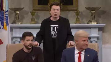 Camiseta de soporte técnico Elon Musk parodia de Mike Myers en Saturday Night Live