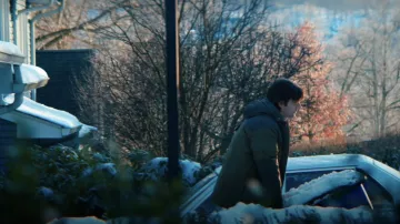 Parka Down Jacket worn by Mark (Adam Scott) as seen in Severance TV show outfits (Seasons 1)