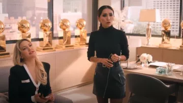 Paige A-Line Skirt worn by Ali Lee (Brenda Song) as seen in Running Point (S01E09)