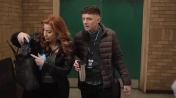 Uniqlo Ultra Light Down Jacket worn by Jacob Hill (Chris Perfetti) as seen in Abbott Elementary (S04E16)