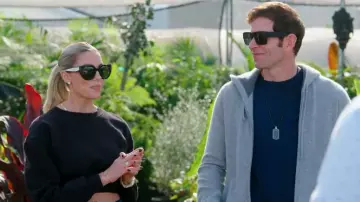 Agolde Kit Sweatshirt worn by Heather Rae Young as seen in The Flip Off (S01E06)