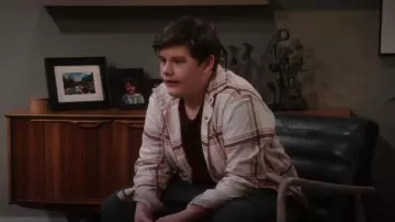 Old Navy Flannel Shirt worn by Carter (Maxwell Simkins) as seen in Shifting Gears (S01E06)
