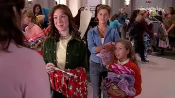 Green Jacket worn by Mallory (Lisa Foiles) in Malcolm in the Middle TV series (Season 4 Episode 10)