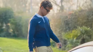 Nike vintage polo of Nick (Matthew Broome) in My Fault: London