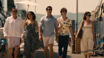 Persol Style PO3302S Lunettes de soleil portées par Lochlan Ratliff (Sam Nivola) comme on le voit dans The White Lotus (S03E04)