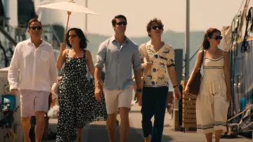 Persol Style PO3302S Lunettes de soleil portées par Lochlan Ratliff (Sam Nivola) comme on le voit dans The White Lotus (S03E04)