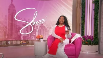 Jean Paul Gaultier Layered Ribbed Cotton-jersey and mesh Maxi Dress worn by Sherri Shepherd as seen in Sherri on March 6, 2025