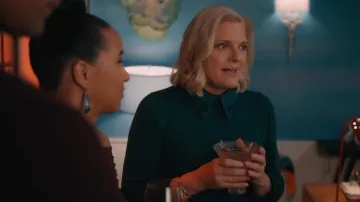 Alice + Olivia Porla Sweater worn by Detective Donnelly (Molly Price) as seen in Elsbeth (S02E12)