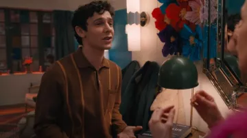 Gallia Knit Polo With Pocket worn by Teddy Tascioni (Ben Levi Ross) as seen in Elsbeth (S02E12)