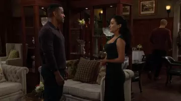 En Saison Sigrid Skirt worn by  Audra Charles  (Zuleyka Silver) as seen in The Young and the Restless on March 7, 2025