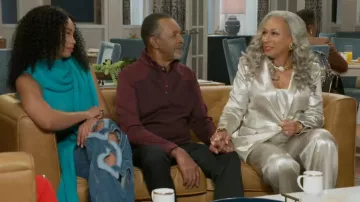 Veronica Beard Jagger Dickey Chaqueta usada por Anita Dupree (Tamara Tunie) como se ve en Beyond the Gates (S01E01)