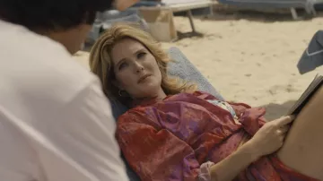 Summer dress worn by Daphne Sullivan (Meghann Fahy) as seen in The White Lotus (S02E07)