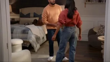 Adidas Samba Core White Snakeskin worn by Jordan Baker (Michael Evans Behling) as seen in All American (S07E06)