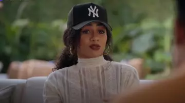 47 Side Patch Snapback worn by Patience (Chelsea Tavares) as seen in All American (S07E06)