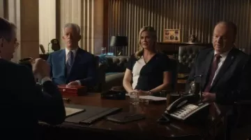 Hugo Boss Slim-fit Dress With V Neckline worn by Abigail Baker (Abigail Hawk) as seen in Blue Bloods (S14E17)
