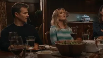 Collection Tonal Ombré Sweater worn by Eddie Janko (Vanessa Ray) as seen in Blue Bloods (S14E17)