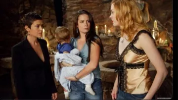 Miguelina - Stephanie silk and lace Cami worn by Paige Matthews (Rose McGowan) in Charmed (S06E06)