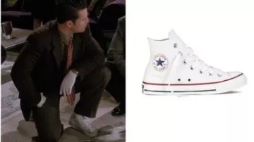 Chuck Taylor All Star Canvas in white worn by Inspector Andy Trudeau (Ted King) in Charmed (S01E13)