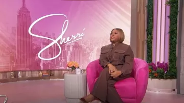 Cupshe Elegant Belted Utility Jumpsuit worn by Sherri Shepherd as seen in Sherri on March 11, 2025