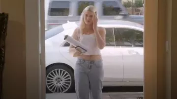 Jean Levis Low Loose pour femmes porté par Lola Rose Sheen comme on le voit dans Denise Richards et ses choses sauvages (S01E03)