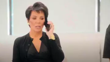 Mason Margiela Polo Top worn by Kris Jenner as seen in The Kardashians (S06E06)