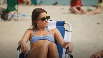 Monday Swimwear Tamarama Top Pool Crinkle worn by Lexi Wood as seen in Summer House (S09E05)
