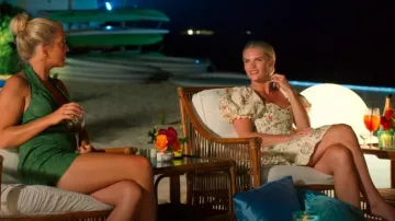 Agua By Agua Bendita Vuelo Cultivo Linen dress worn by Madison LeCroy as seen in Southern Charm (S10E13)