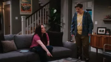 Goodfellow & Co Another Day In Paradise T-Shirt worn by Carter (Maxwell Simkins) as seen in Shifting Gears (S01E09)