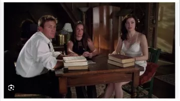 Charlotte Russe Ivory Lace Mini Dress Tiered Ruffle Spaghetti Strap S moto Boho worn by Paige Matthews (Rose McGowan) in Charmed (S08E01)