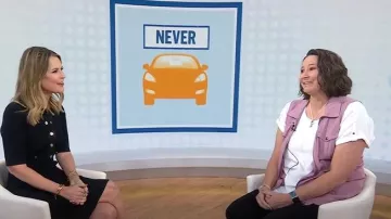 Veronica Beard Lauper Short Sleeve Minidress worn by Savannah Guthrie as seen in Today on March 13, 2025