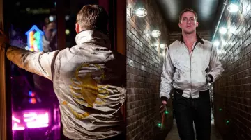 Drive's jacket  of Driver Ryan Gosling in Drive