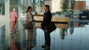 Gianvito Rossi Zapatos de tacón destalonados translúcidos de 100 mm usados por Samantha (Rachelle Goulding) como se ve en Suits LA (S01E04)