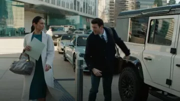 Reiss Maeve Coat worn by Samantha (Rachelle Goulding) as seen in Suits LA (S01E04)