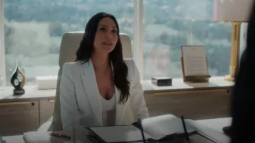 Reiss Daisy Tank worn by Samantha (Rachelle Goulding) as seen in Suits LA (S01E04)