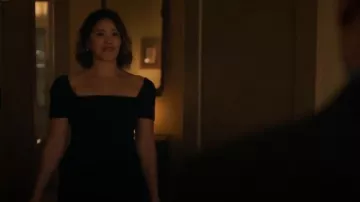 Vestido A.L.C. Elvie usado por Marion Alba (Gina Rodriguez) como se ve en Will Trent (T03E10)