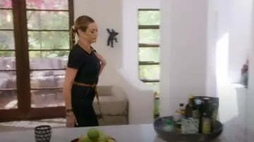 Alice + Olivia Gorgeous Wide Leg Jumpsuit worn by Denise Richards as seen in Denise Richards and Her Wild Things (S01E05)