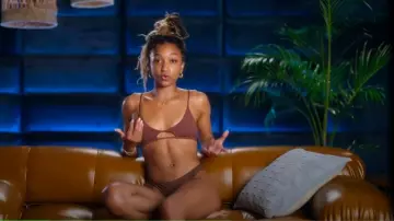Bikini découpé Garage South Beach porté par Amiah Brooks comme on le voit dans L’île de la tentation (S06E06)