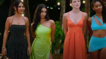 Mini robe Princesse Polly Delamere portée par Lara vue dans L’Île de la Tentation