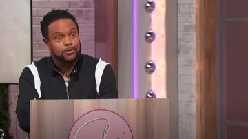 INC International Concepts Quicksand Jacket worn by Jawn Murray as seen in Sherri on  March 18, 2025